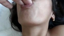 Asian Sex Diary – Filipina gets creampied by big white cock