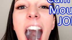 Clara Dee – Finger Sucking JOI With Huge Cumshot in Mouth