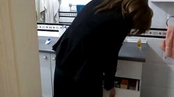 First time MILF shows off and starts to get excited