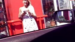 German blonde tattoo milf public pick up outdoor EroCom Date