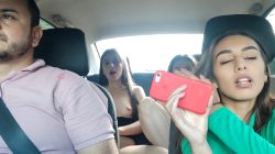 My Best Friend Strips Naked In The Uber Car While We Are On Our Way To A Farm