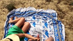 Perfect Body Girl Jerks Off And Sucks A Man Discreetly At The Public Beach
