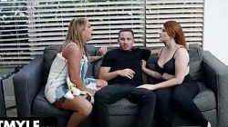 Sexy Stepmom And Her Teen Stepdaughter Get Enchained And Need To Cum Together To Break The Spell