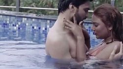 Wife Shilpa fucking hubby & his friend in swimming pool